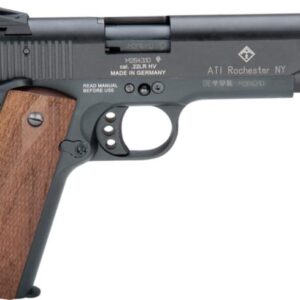 ATI GSG M1911 Handgun  .22 LR 10rd Magazine 5" Barrel Wood Grips Threaded Barrel