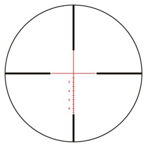 German Precision Optics Spectra 6x Rifle Scope 3-18x56 30mm SFP Ballistic BRi Illum. Black