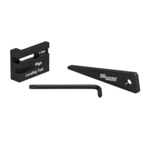 Sig Sauer Alpha6 Scope Ring Set 30mm Medium Profile 0.94" Al Matte Black