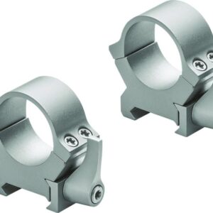 Leupold 2-Piece Precision-Fit QRW2 Weaver-Style Rings 1" Low - Silver