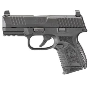 FN 509 Compact MRD Handgun 9mm Luger 12rd & 15rd Magazines (2) 3.7" Barrel Black NMS