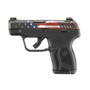 Ruger LCP Max 380 Handgun .380 Auto 10rd Magazine 2.8" Barrel American Flag Finish