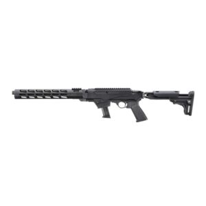 Ruger PC Carbine Chassis Model Rifle 9mm Luger 17rd Magazine 16.12" Barrel Synthetic Stock Aluminum Handguard