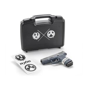 Ruger RXM Polymer Frame Handgun 9mm Luger 10rd Magazine(2) 4" Barrel Stealth Grey Grip