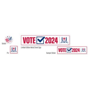 Ruger 7th Editon Collector's Series "Vote 2024" 10/22 Rifle .22Lr 10rd Magazine(1) 18.5'' Barrel American Flag Camo Stock BX-Trigger