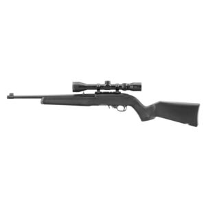 Ruger 10/22 Satin Black Carbine .22 LR 10rd Magazine(1) 16.4" Barrel Synthetic Stock BX Trigger w/3-9x40 Scope