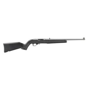 Ruger 10/22 Satin Black Carbine .22 LR 10rd Magazine(1) 18.5" Stainless Barrel Synthetic Stock BX Trigger Gold Bead Front Sight