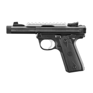 Ruger Mark IV 22/45 Handgun .22 LR 10rd Magazines(2) 4.40'' Threaded Barrel  Picatinny Rail.