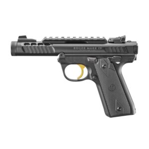 Ruger Mark IV 22/45 Lite Handgun .22 LR 10rd Magazines(2) 5.5" Threaded Barrel Black Finish