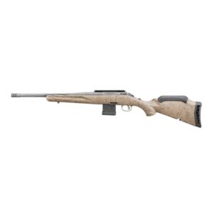 Ruger American Rifle Gen II Ranch 5.56 NATO 10rd Magazine 16.1" Fluted Threaded Barrel FDE Splatter Stock