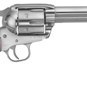 RUGER VAQUERO STAINLESS 45 COLT SA REVOLVER 4.62 BBL Gloss STS