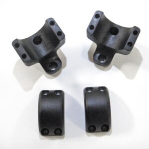 DNZ Game Reaper 2 Scope Rings Browning A-Bolt 3 / Savage All Round 1" Medium (4 screw) Black