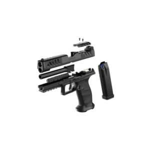 Walther PDP Match Full Size Handgun 9mm Luger 18rd (1) and 20rd (1) Magazines 5" Barrel Black