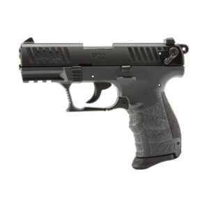 Walther P22Q Handgun .22 LR 10/rd Magazines (2) 3.42" Barrel Tungsten Grey