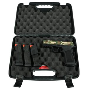 Sig Sauer P365 "MuiltiCam" XMACRO TACOPS Handgun 9mm Luger 17rd Magazines(4) 3.7" Barrel Black Grip
