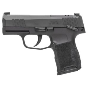 Sig Sauer P365 Handgun 9mm Luger 10rd Magazines (2) 3.1" Barrel Black Optic Ready MA Compliant