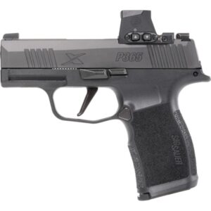 Sig Sauer P365X Compact Handgun 9mm 10rd Magazines (2) 3.1" Barrel Black with Romeo-X Red Dot