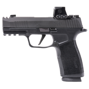 Sig Sauer P365X Macro Comp Handgun 9mm Luger 17rd magazines (2) 3.1" Barrel Black with Romeo-X Red Dot