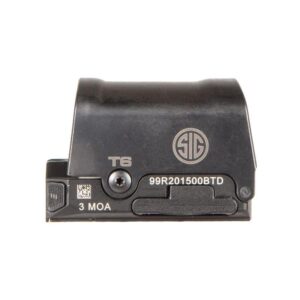 Sig Sauer ROMEO2 1x30mm 3 MOA Red Dot Sight Black