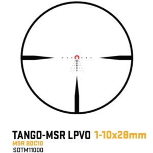 Sig Sauer Tango MSR Rifle Scope 1-10x28mm 34mm SFP Illum MSR BDC10 Reticle 0.5 MOA Coyote