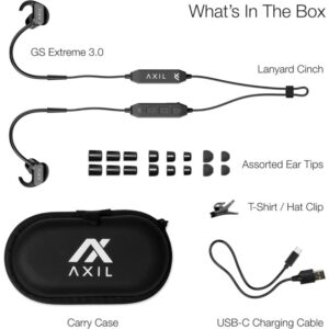 Axil GSX 3.0 Wireless Earbuds 26dB Black