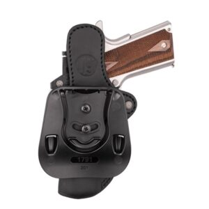 1791 Optic Ready OWB Paddle Holster Size 2.1 Stealth Black RH