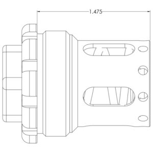 YHM Nielsen Booster Hub Adapter NO Piston