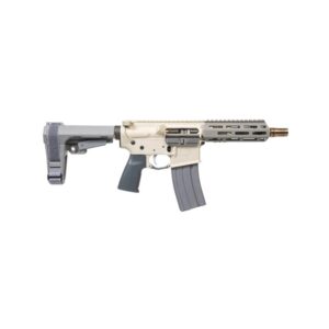 Q Sugar Weasel Handgun .300 BLk 30rd Magazine 7" 5/8x24 Threaded Barrel Grey with Brace