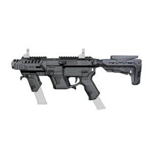 Recover Tactical P-IX+ Modular AR Platform Conversion Kit Black with Folding Brace for Glock Pistols
