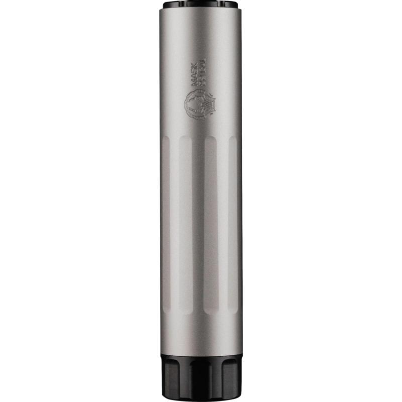 Dead Air Silencer Mask-HD .22LR Suppressor .22LR Stainless Steel/Titanium Silver
