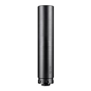 Dead Air Silencers Primal Multipurpose Direct Thread Suppressor .458 to .338 Lapua Stainless Steel  Black Finish 5/8-24