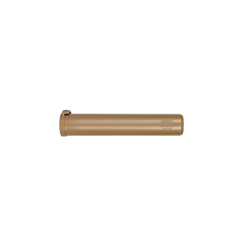 Barrett AML338C-Series Adapter Mount Suppressor .338 and less 10.3" Coyote Brown High Temp Cerakote 3/4-24