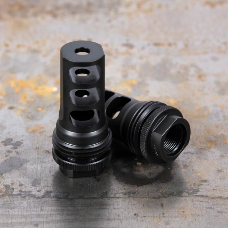 SilencerCo ASR Muzzle Brake 9/16x24 RH .30 Cal