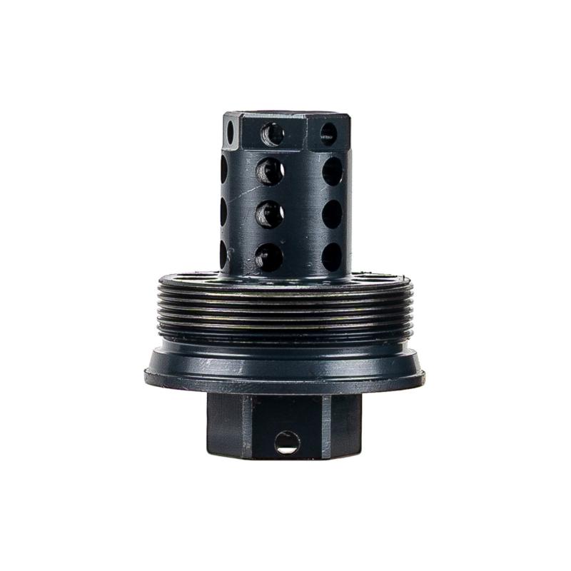 IWI IWS7 Direct Thread Suppressor 7.62mm Nickel Alloy/Stainless Steel 5/8"-24 Black w/HUB-T Mount
