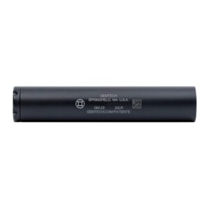 Gemtech GM-22 Direct Thread Aluminum Rimfire Suppressor .22LR Black