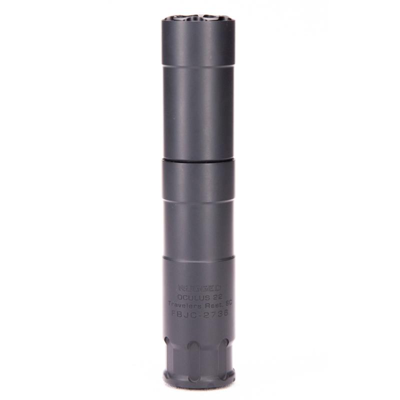 Rugged Oculus22 ADAPT Modular Direct Thread Suppressor .22LR Black