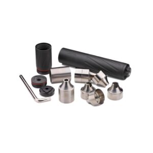 Banish 30 Direct Thread Suppressor .308 Win Titanium 5/8"x24 Black 7-9" Length