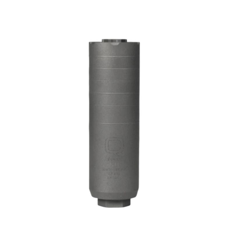 Q Jumbo Shrimp Quick Attach Suppressor 6.5 Creedmoor Titanium 5/8x24 5.7" Length Bead Blast Finish
